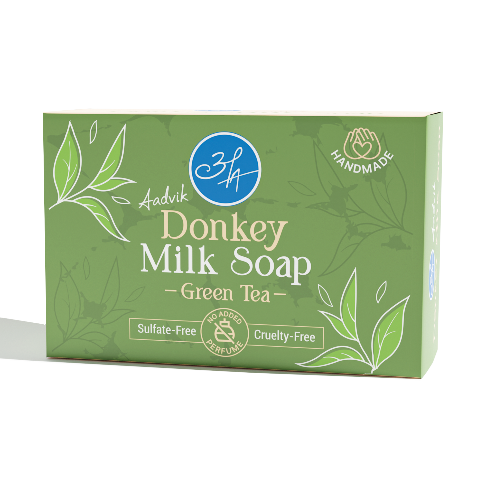 Donkey Milk Soap with Green Tea Infusion 100gm
