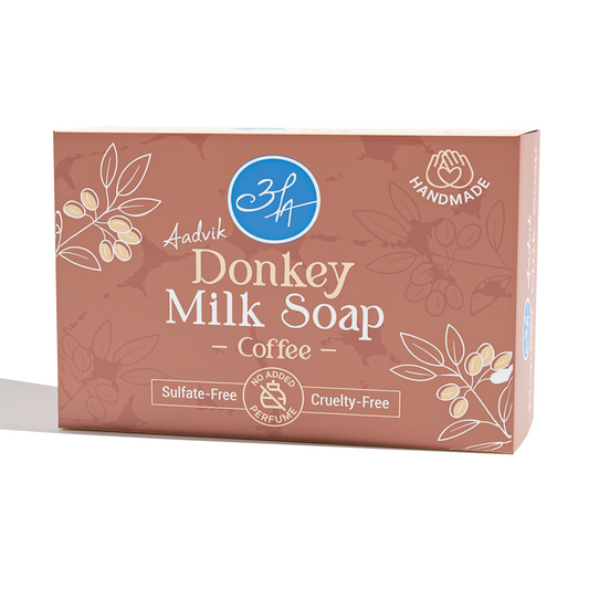 Donkey Milk Soap Luxurious Skincare with Coffee Infusion 100gm
