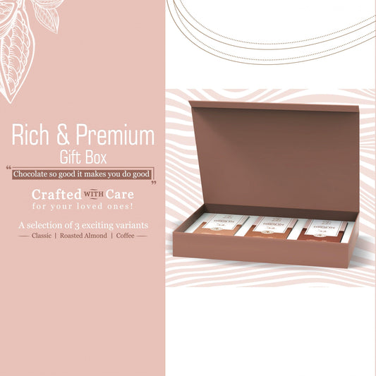 Camel milk chocolate gift box