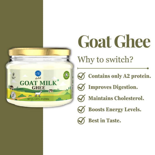 Why Goat Milk Ghee is a Digestive Superfood : Benefits and Research - Aadvik Foods