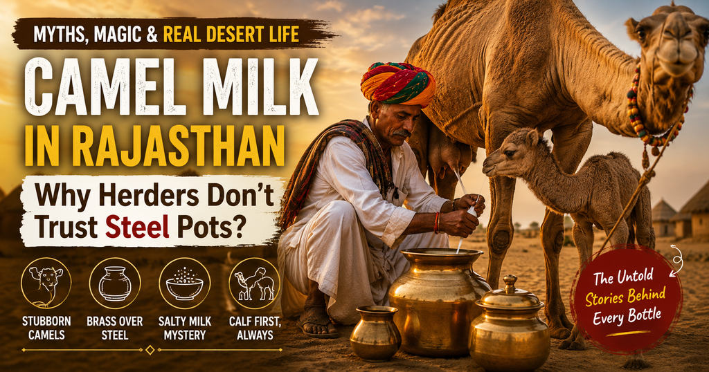 Why Is Camel Milk in Rajasthan Stored in Brass Instead of Steel?