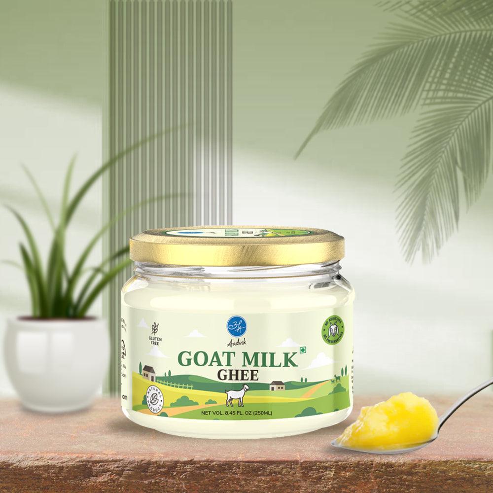 Goat Milk Ghee | A Shark Tank Product | Ayurvedic, Pure & Natural | - Aadvik Foods