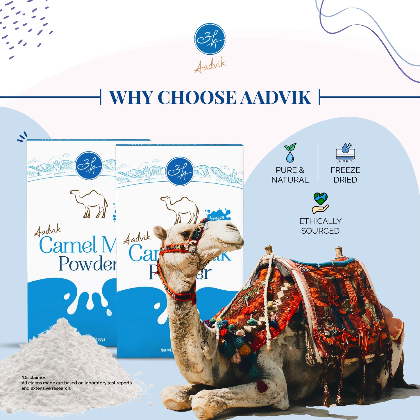 Camel Milk Powder | Pure & Natural