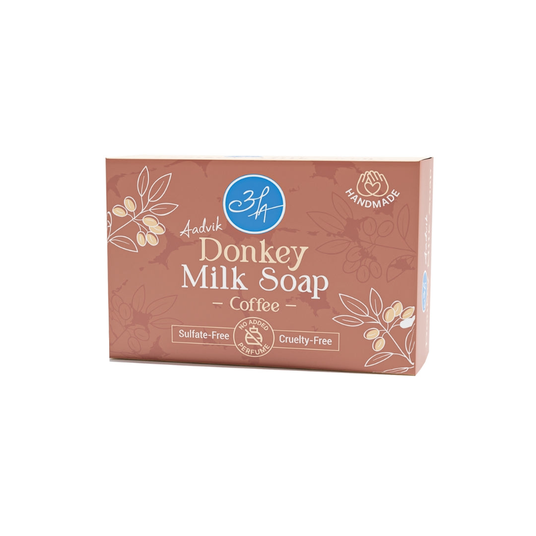 Donkey Milk Soap with Coffee Infusion | 100gm