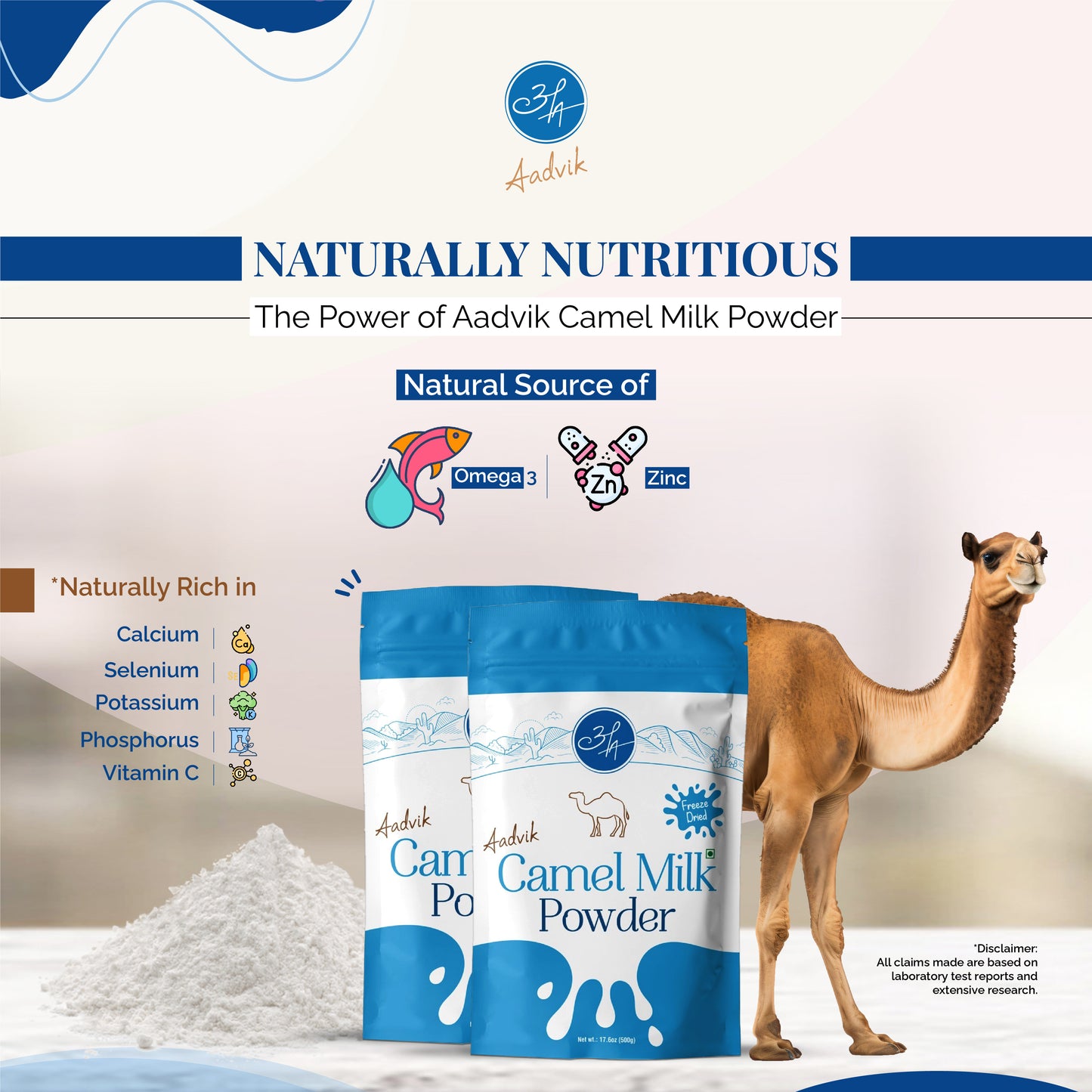 Camel Milk Powder | Pure & Natural