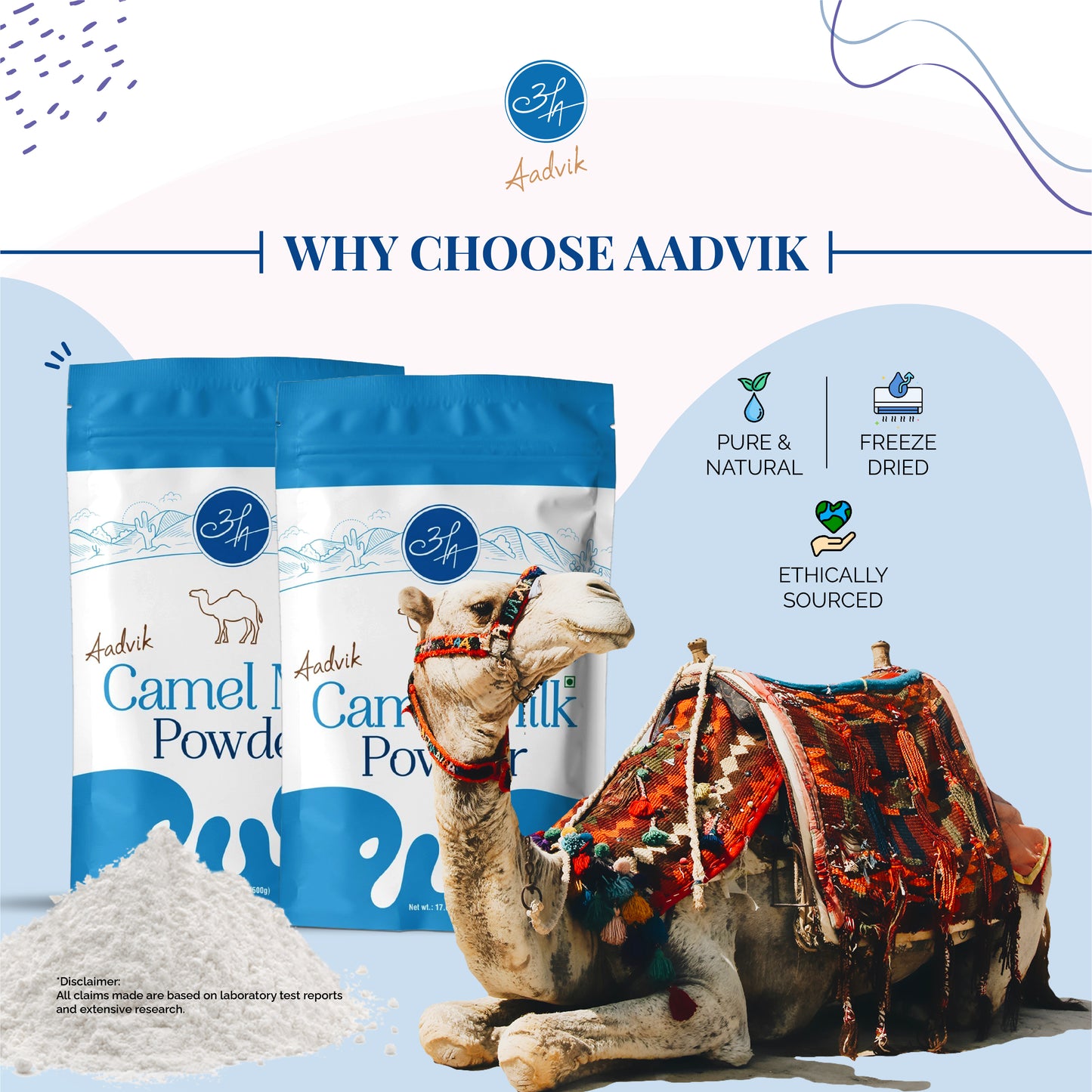 Camel Milk Powder | Pure & Natural