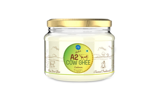 A2 Cow Ghee infused with Cardamom | Symphony of flavors | Ayurvedic Benefits | 250ml