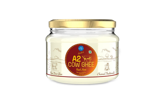 A2 Cow Ghee infused with Royal Kesar | Taste Of Royalty | Ayurvedic Benefits | 250ml