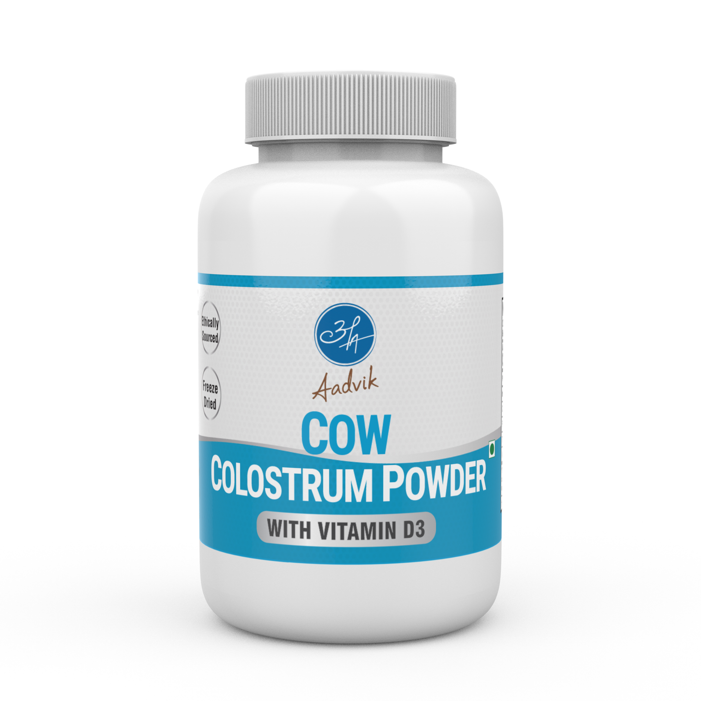Cow Colostrum Powder with 600 IU Vit D3 per serving | 100g