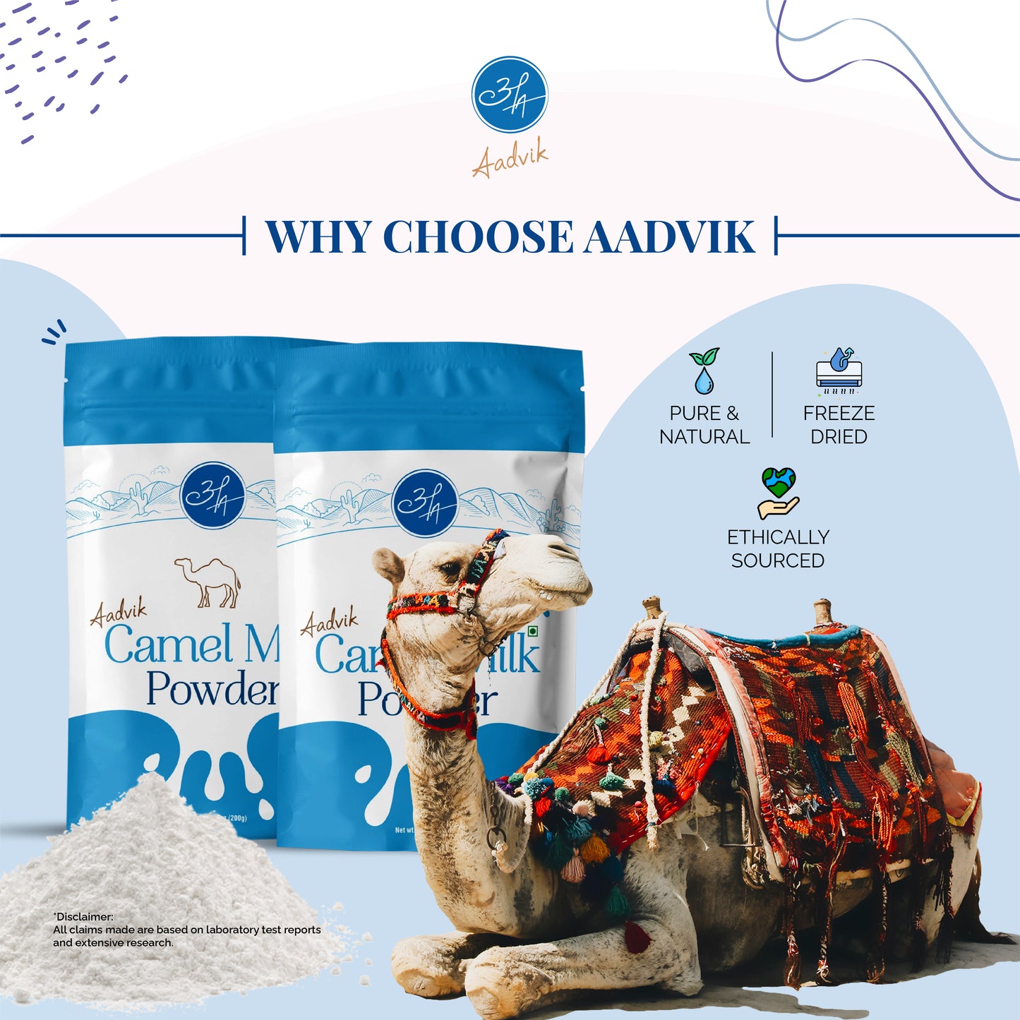 Camel Milk Powder | Pure & Natural