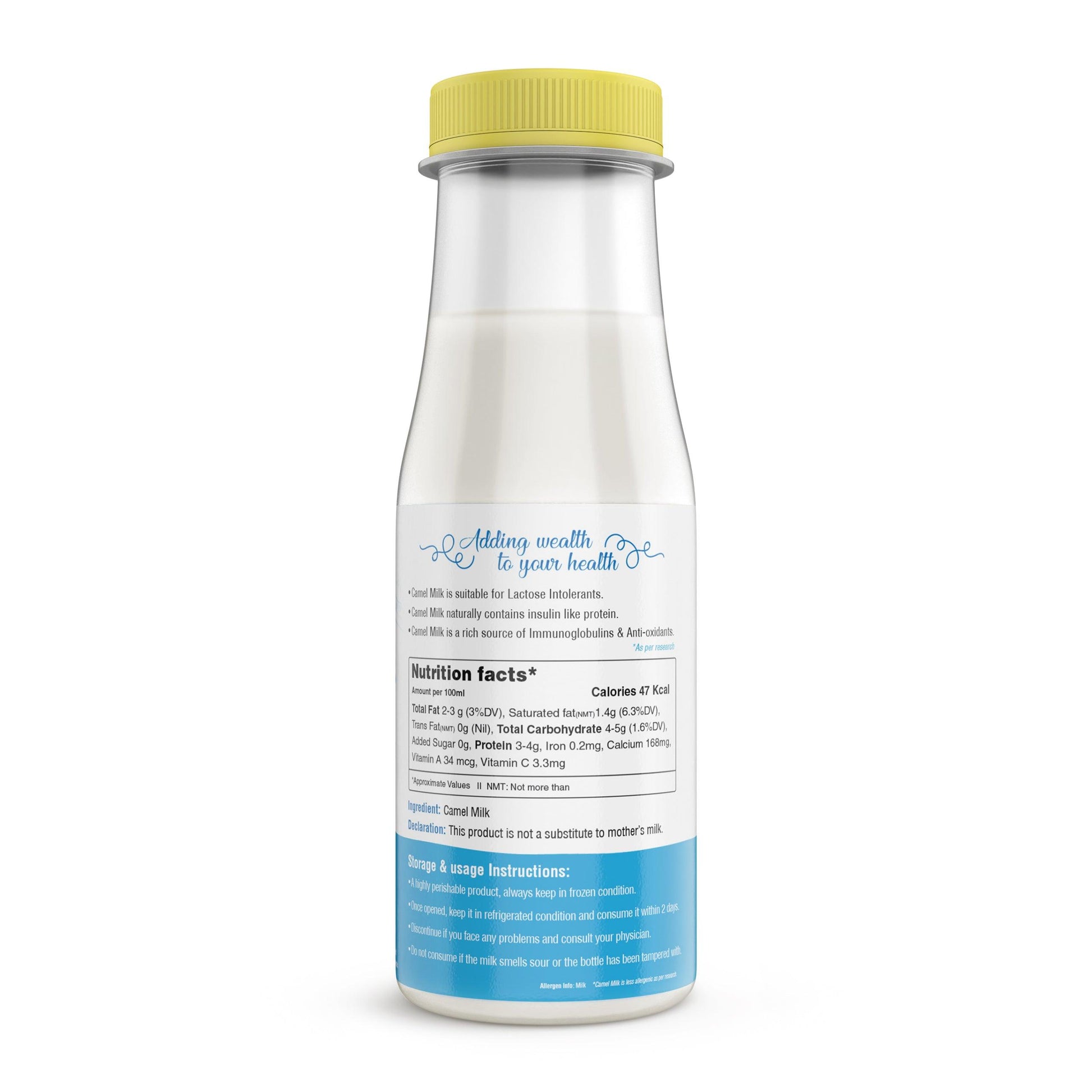 Camel Milk । A Shark Tank Product | Frozen । 200ml (Only Delhi NCR) - Aadvik Foods