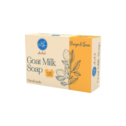 Goat Milk Soap | Orange and Lemon | 100g
