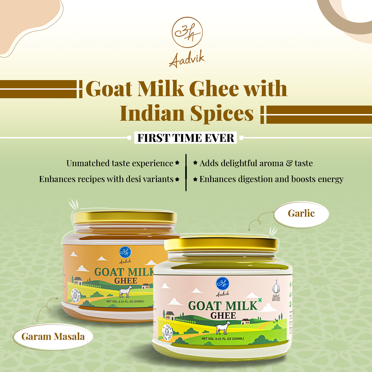 Goat Milk Ghee | Ayurvedic, Pure & Natural