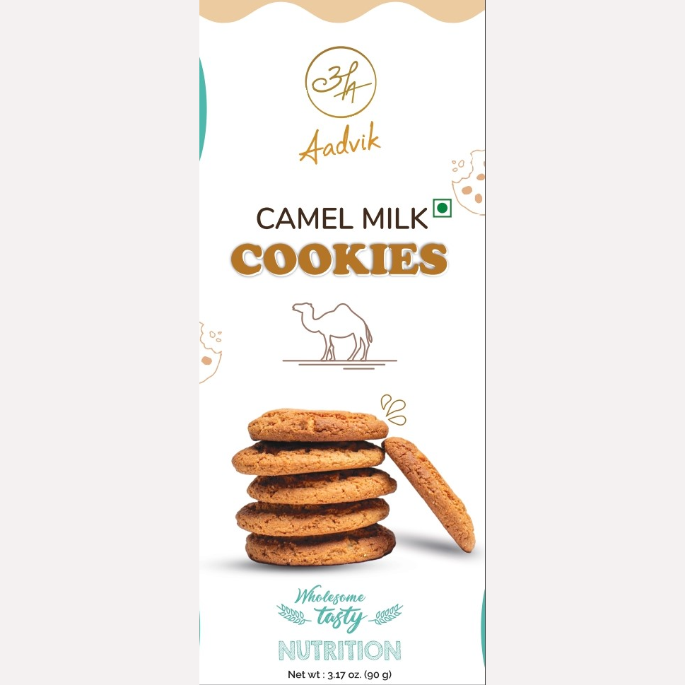 Camel Milk Cookies 90g (10 x 9g Each)