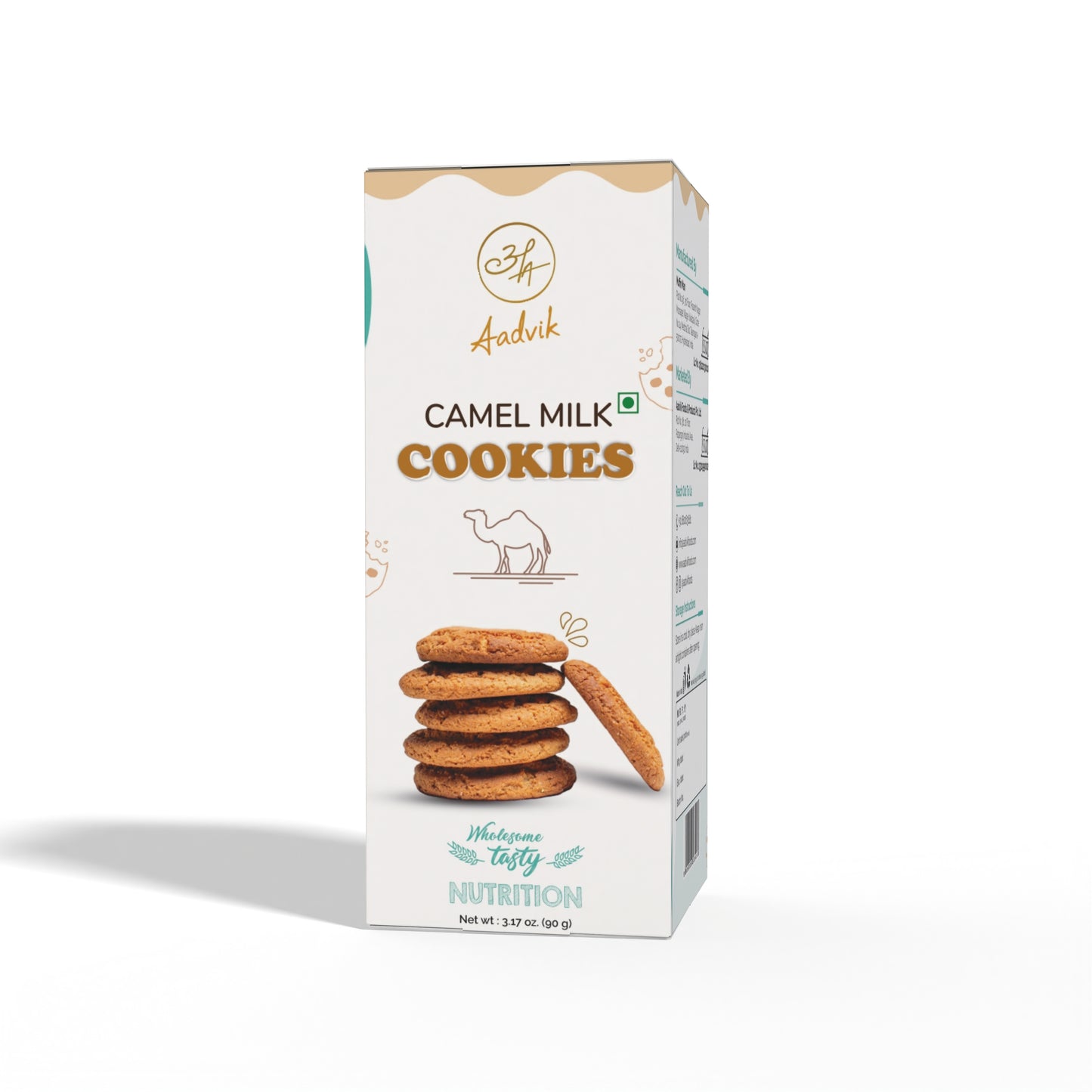 Camel Milk Cookies 90g (10 x 9g Each)