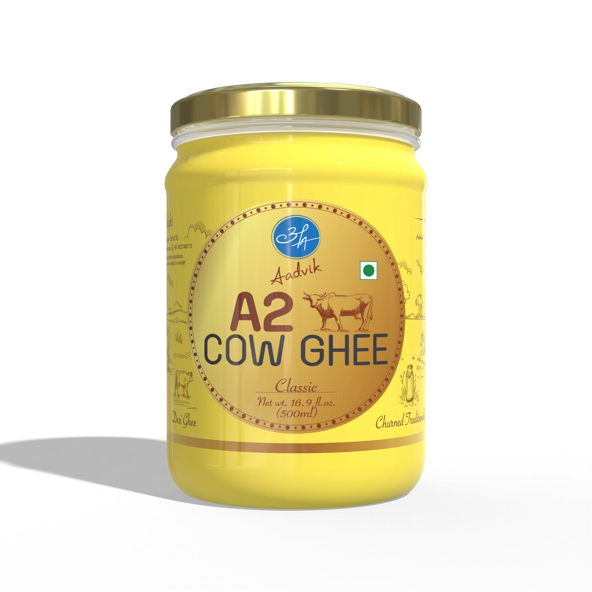 A2 Cow Ghee | Made From Curd using Bilona Method