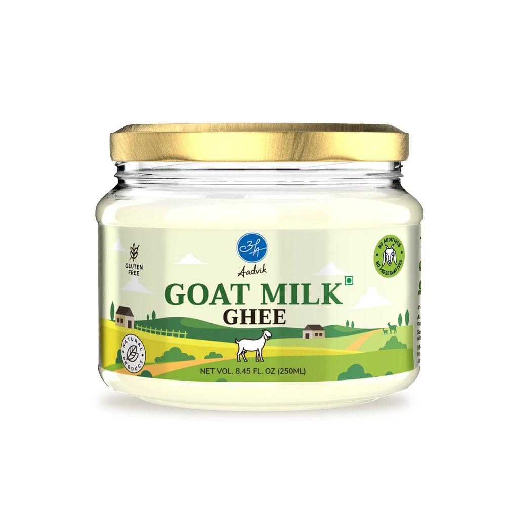 Goat Milk Ghee | A Shark Tank Product | Ayurvedic, Pure & Natural | - Aadvik Foods