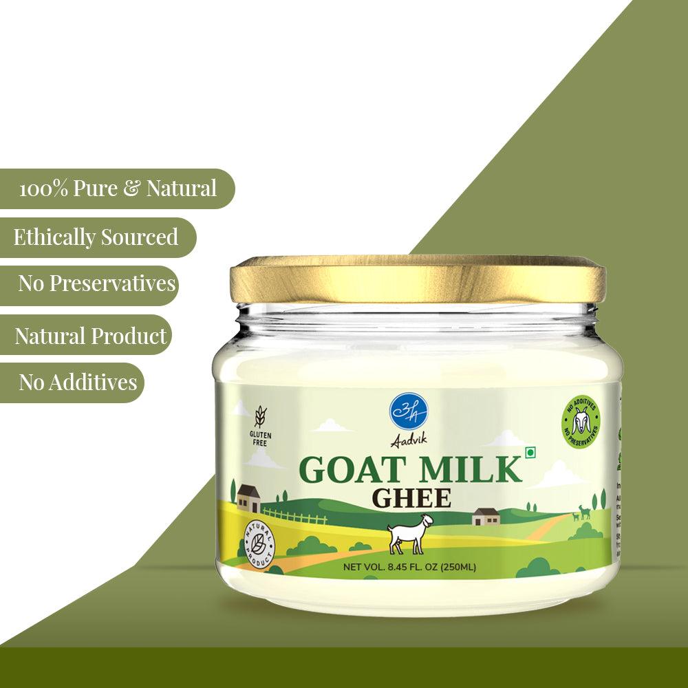 Goat Milk Ghee | A Shark Tank Product | Ayurvedic, Pure & Natural | - Aadvik Foods