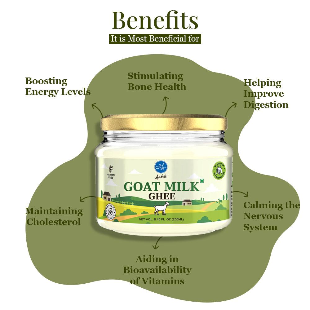 Goat Milk Ghee | A Shark Tank Product | Ayurvedic, Pure & Natural | - Aadvik Foods