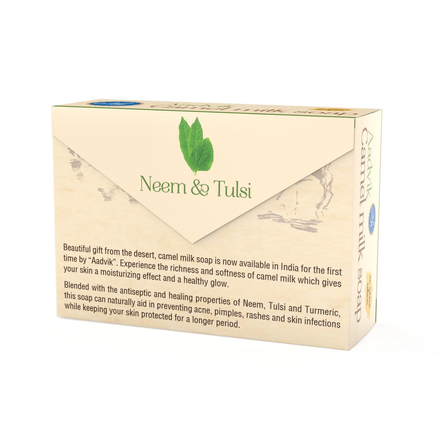 Camel Milk Soap । Neem & Tulsi | A Shark Tank Product - Aadvik Foods