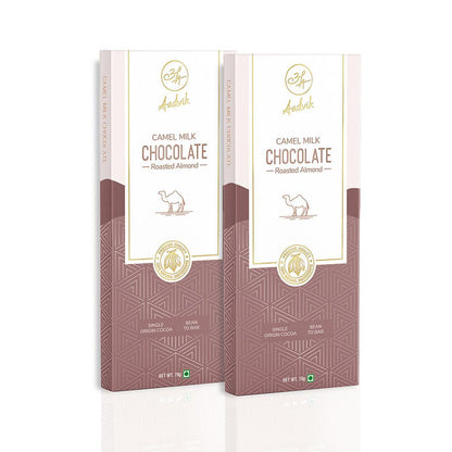 Camel Milk Chocolate Treat with Roasted Almonds