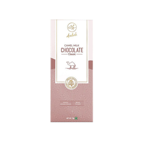 Camel Milk Chocolate । A Shark Tank Product | Classic । 70g - Aadvik Foods