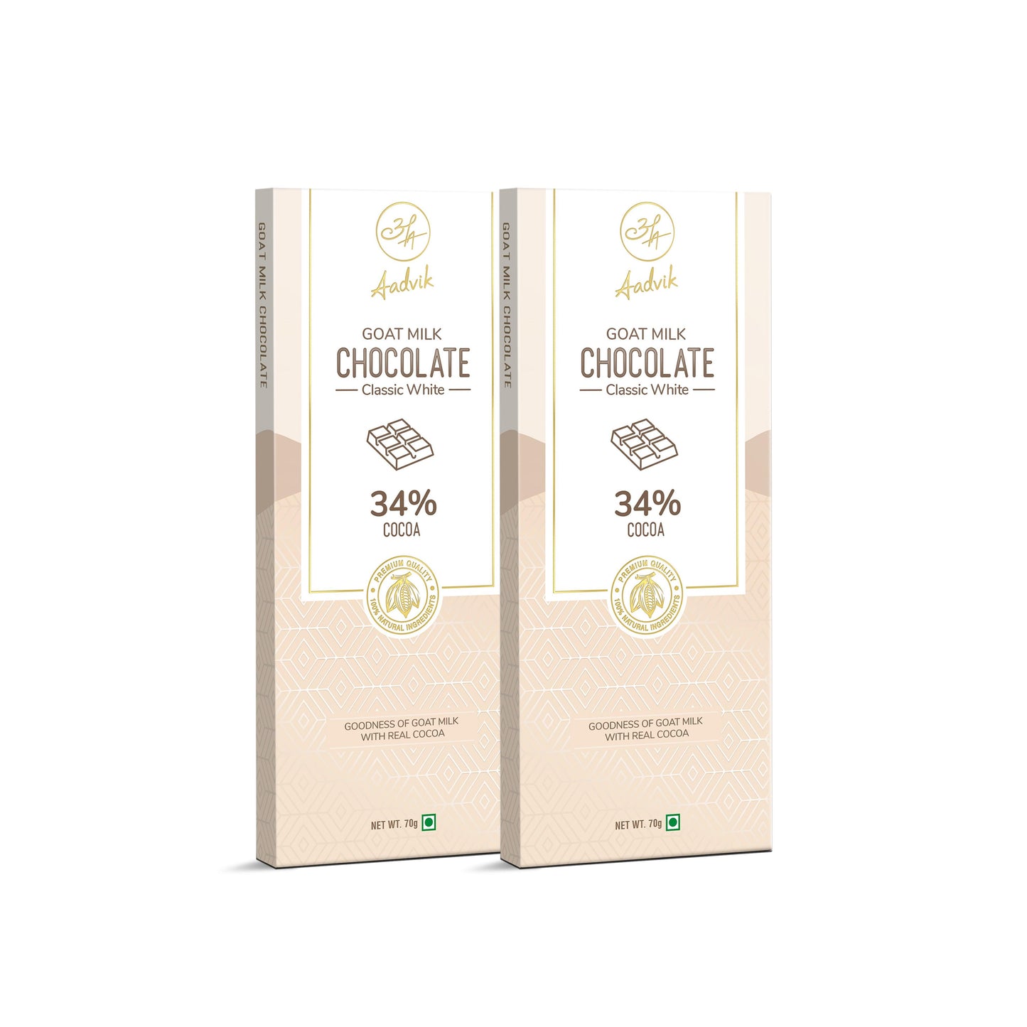 Goat milk white chocolate