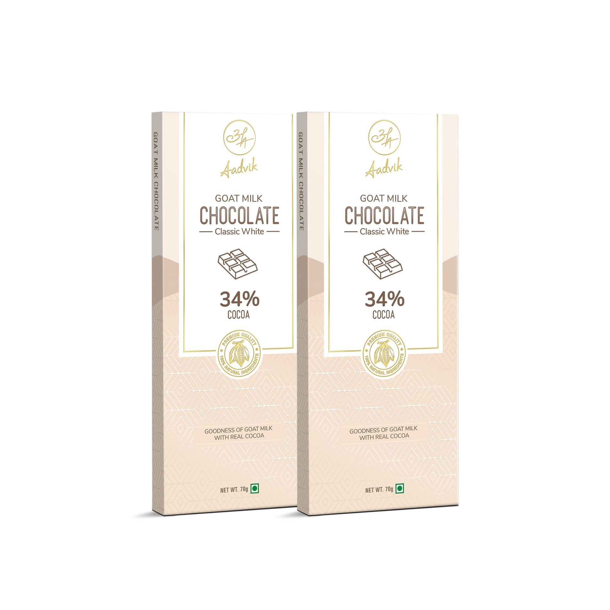 Goat milk white chocolate