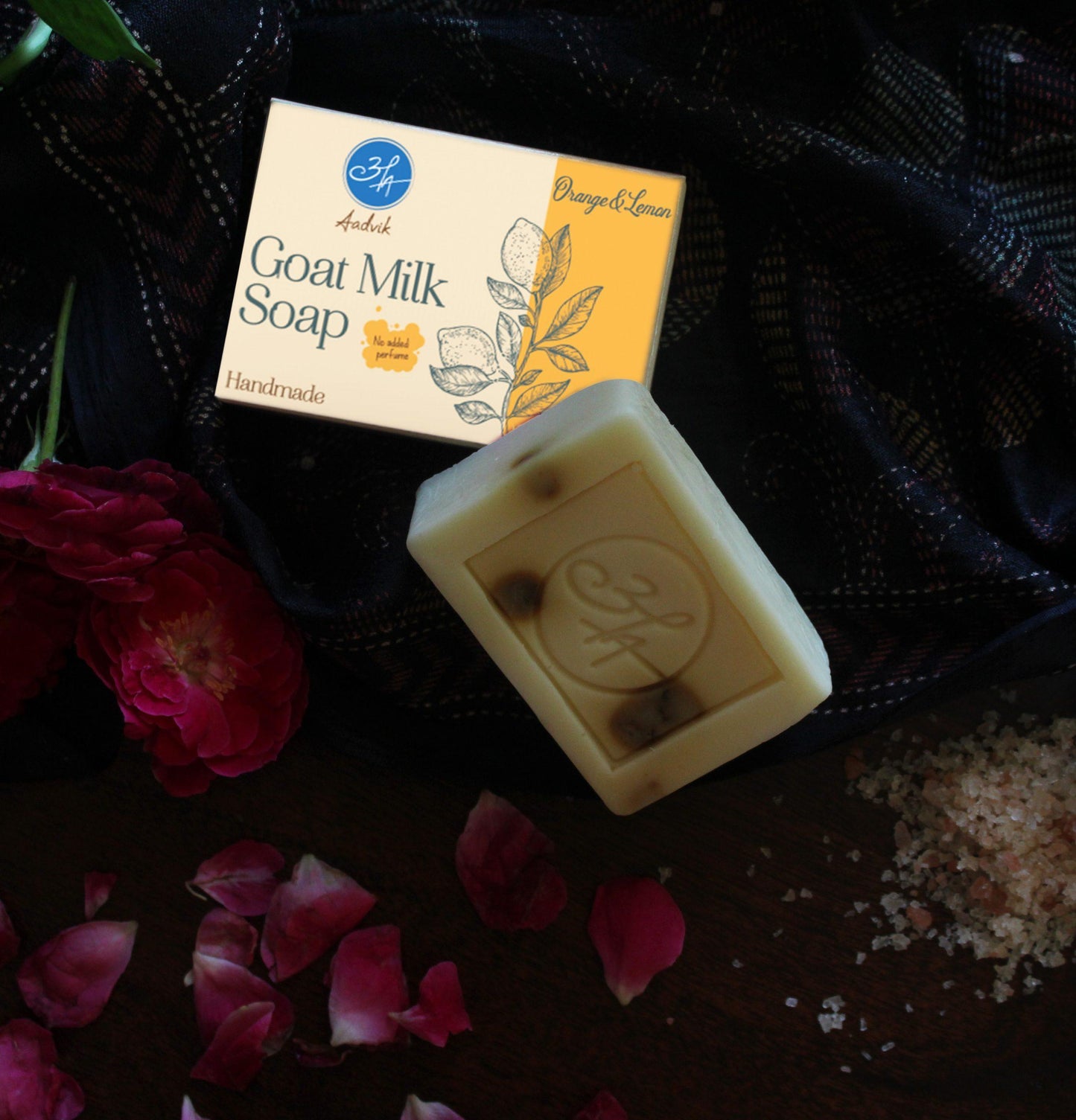 Handmade citrus soap

