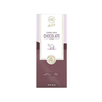 camel milk chocolate with coffee

